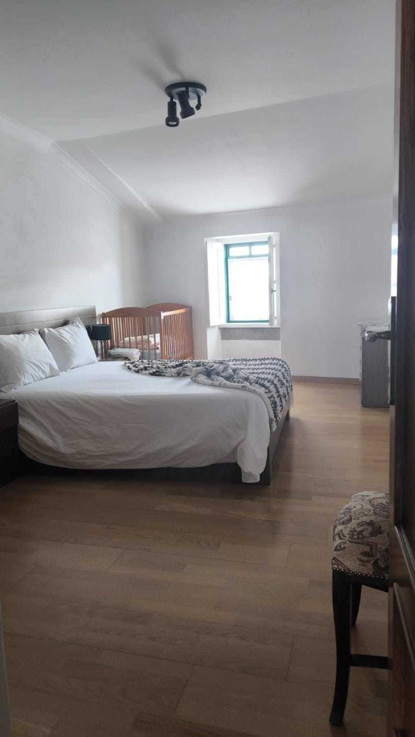 Bed, View (from property/room), Bedroom, cot, wardrobe