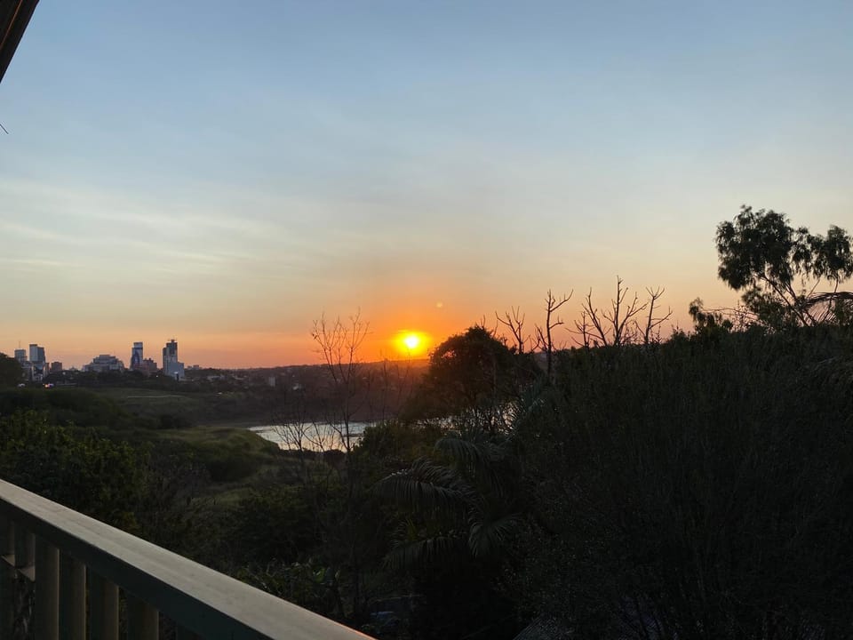 River view, Sunset