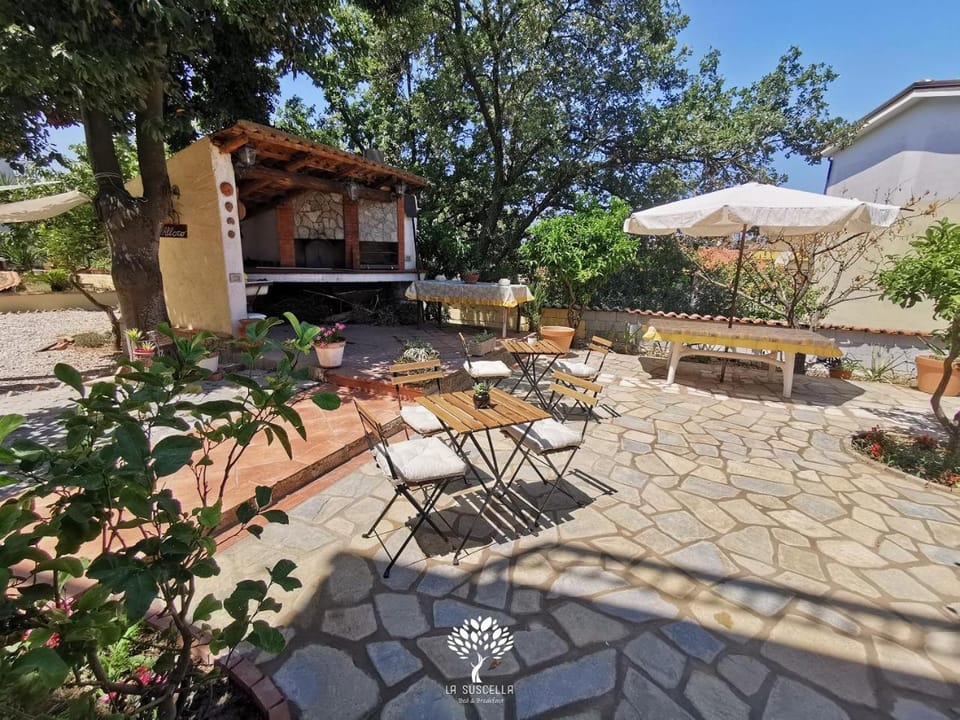 Patio, BBQ facilities