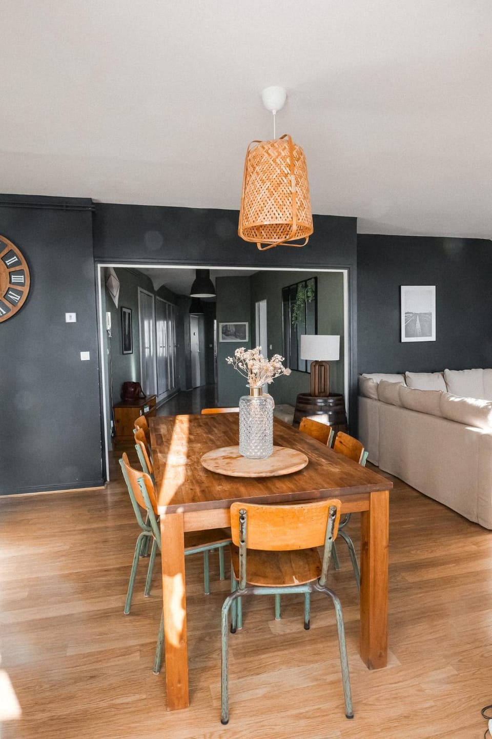 Living room, Dining area