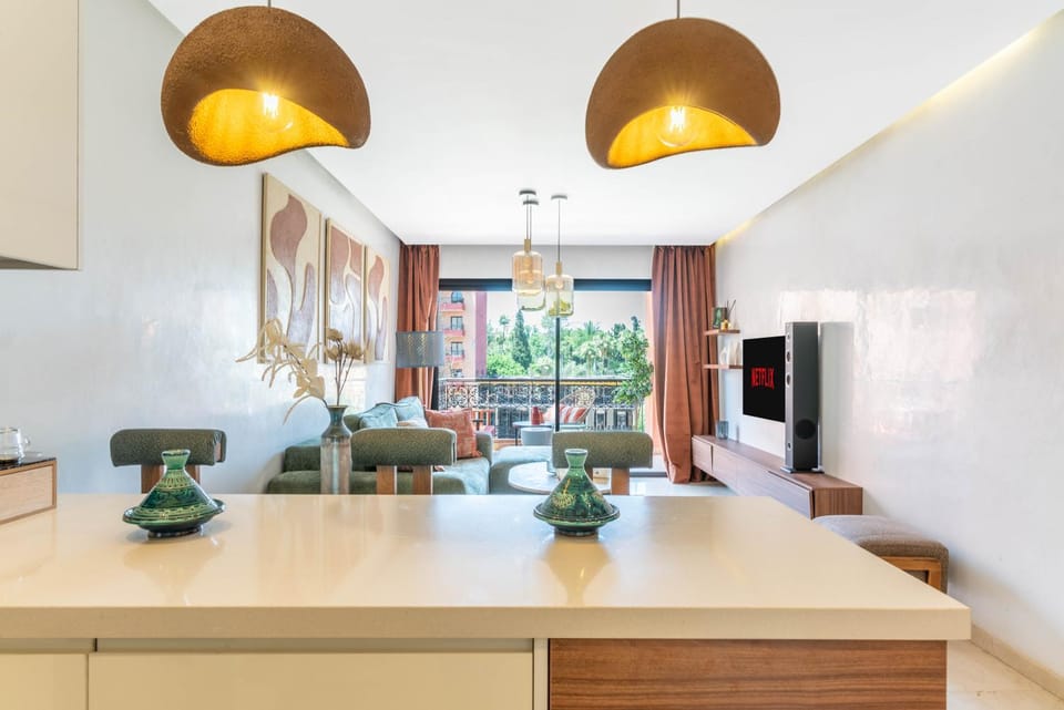 Top appart hyper centre avec piscine sur le toit Apartment in Marrakesh