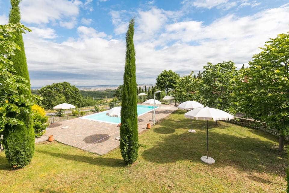 Nearby landmark, Spring, Day, Natural landscape, Landmark view, Pool view, Swimming pool, sunbed