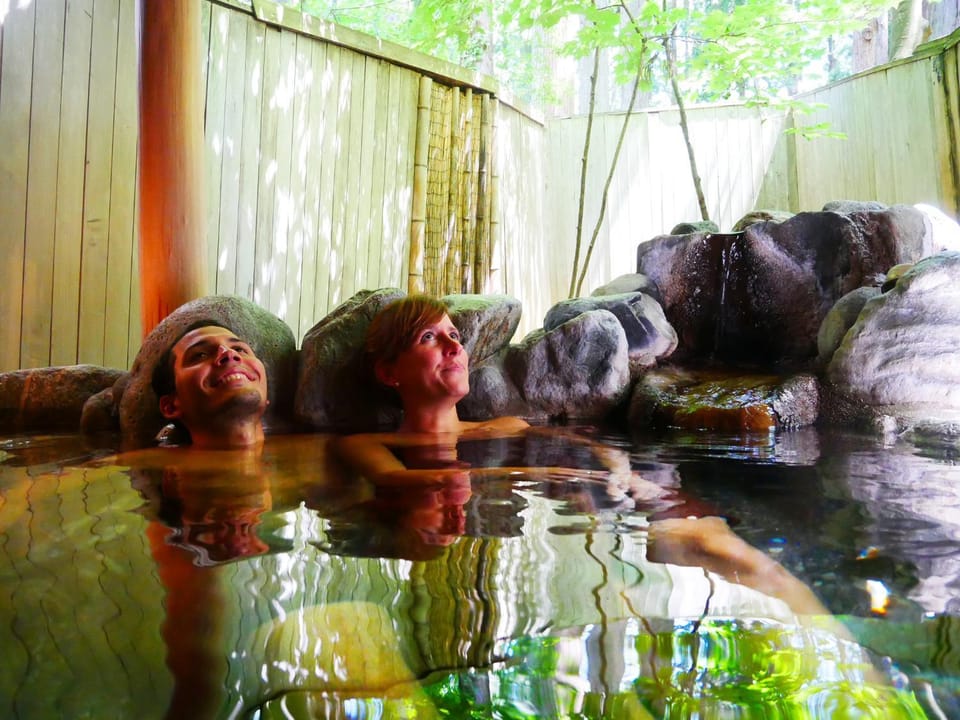 Hot Spring Bath, Spa and wellness centre/facilities, group of guests, Open Air Bath, Family