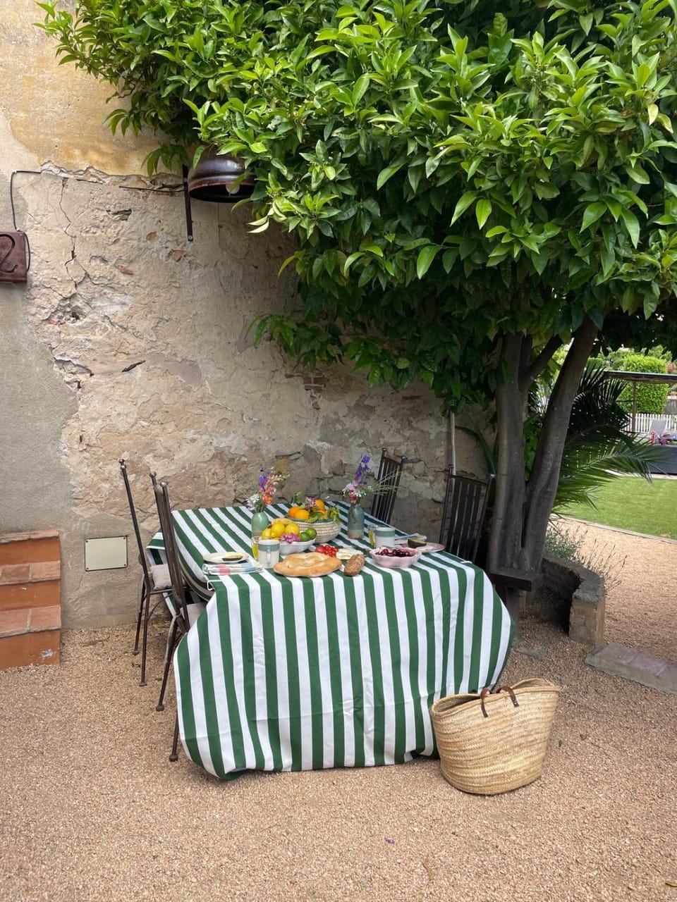 Property building, Garden, Garden view
