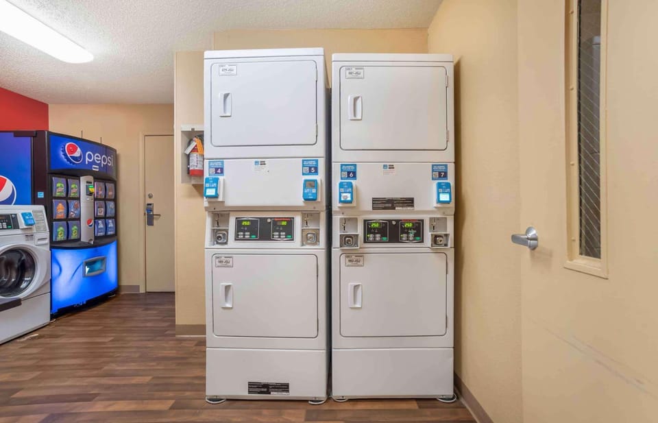 Property building, vending machine