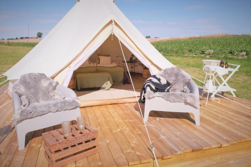 Glamping och Gårdslägenhet Mellan himmel och hav Apartment in Skåne County