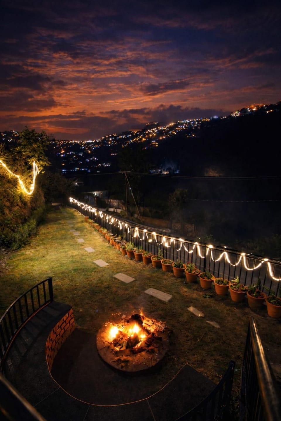 Garden, Mountain view