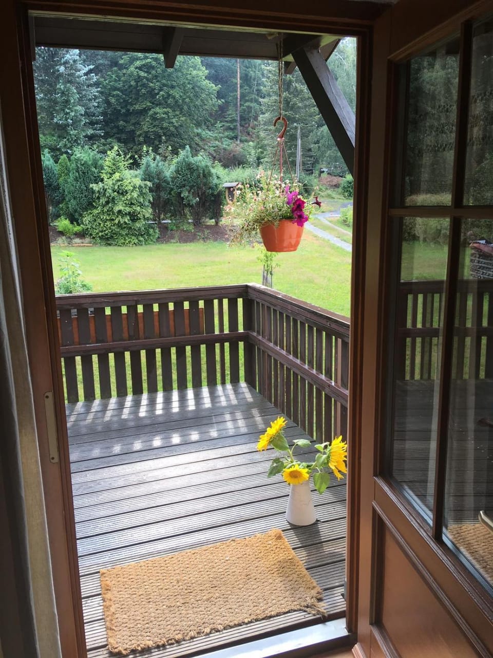 Balcony/Terrace, Garden view