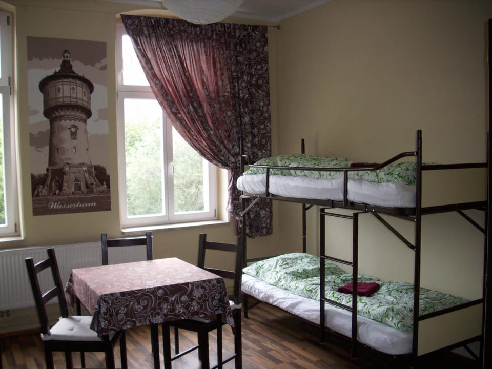 Photo of the whole room, bunk bed