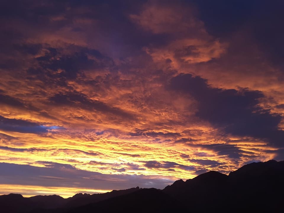 Mountain view, Sunrise