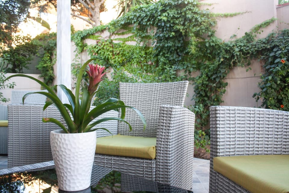 Patio, Garden, hair dresser