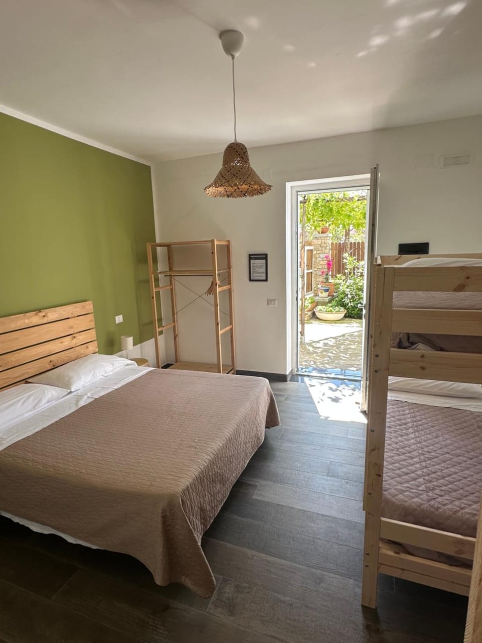Photo of the whole room, Bedroom, bunk bed