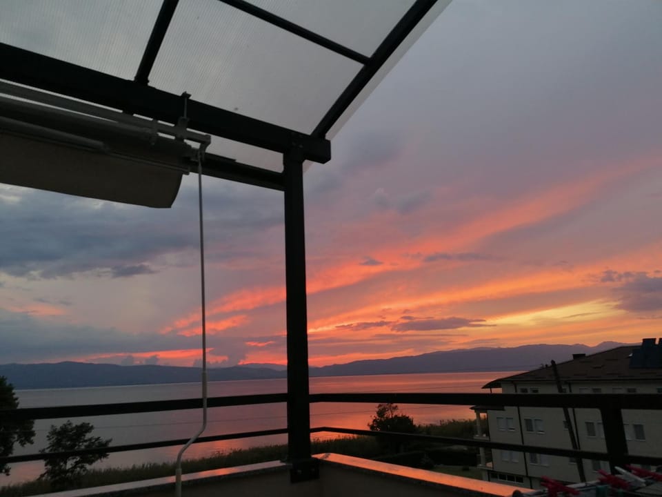 Lake view, Sunset