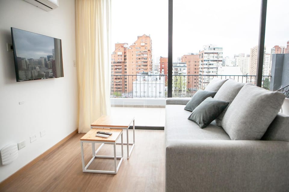 Living room, City view