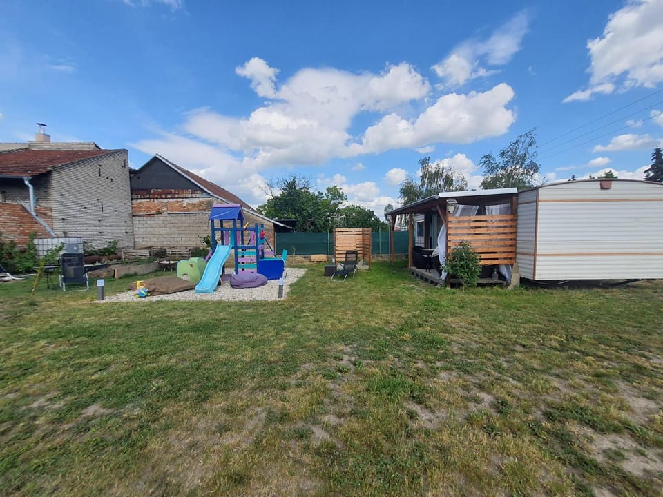 Property building, Children play ground, Garden, Garden view