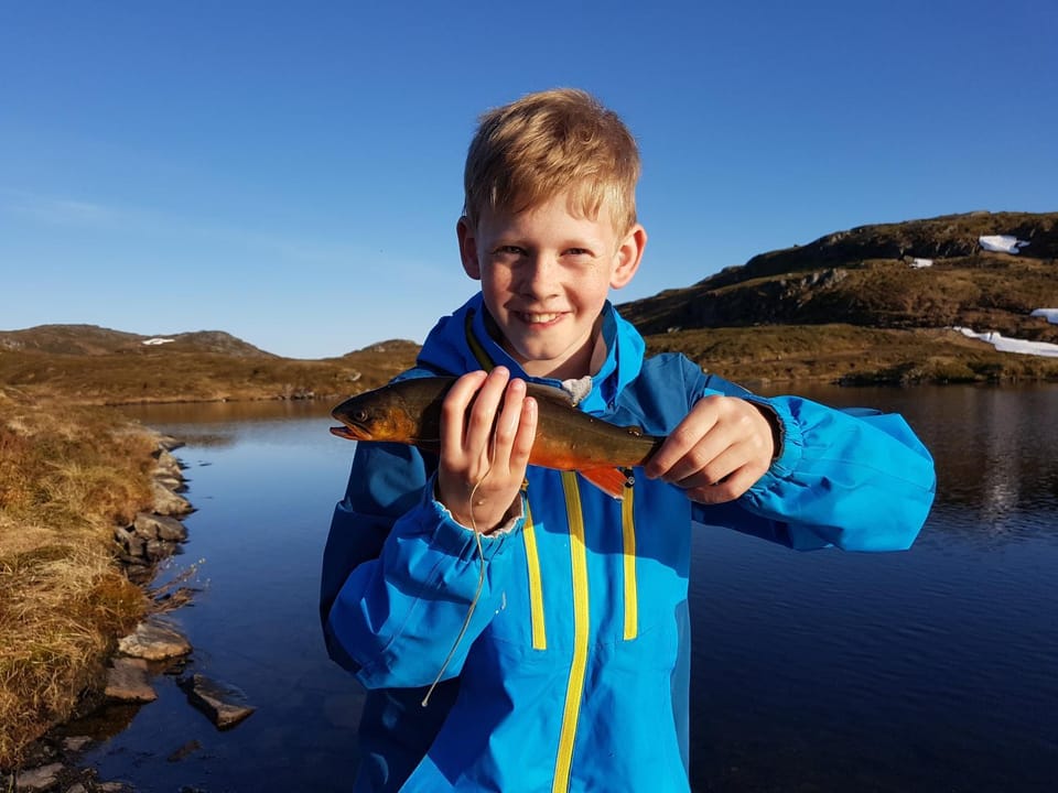 Fishing, Hiking, children, Family