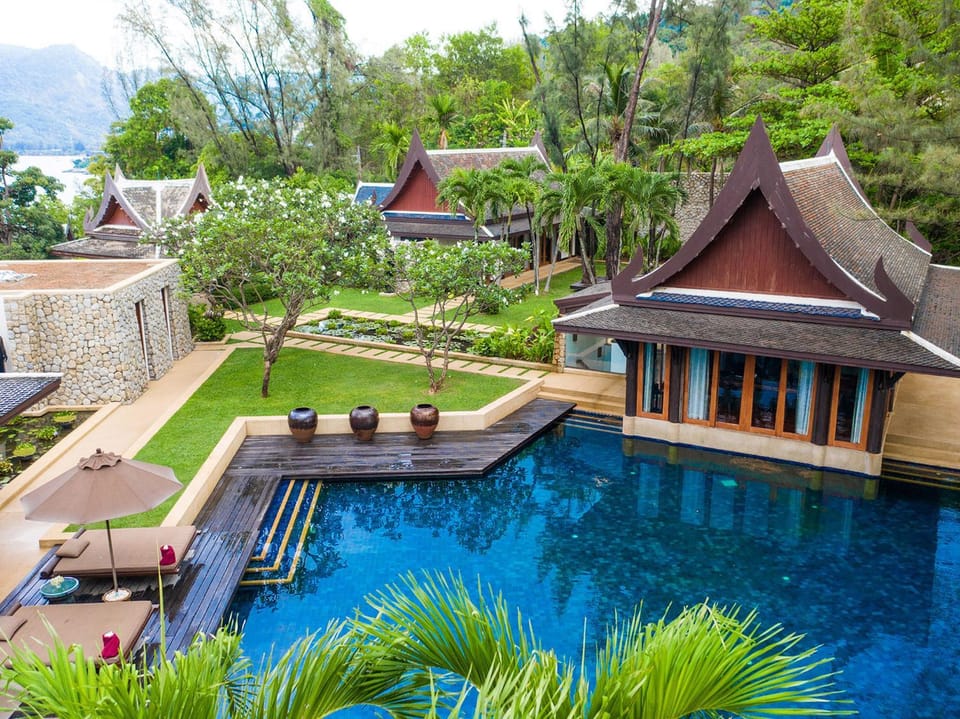 Property building, Pool view, Swimming pool