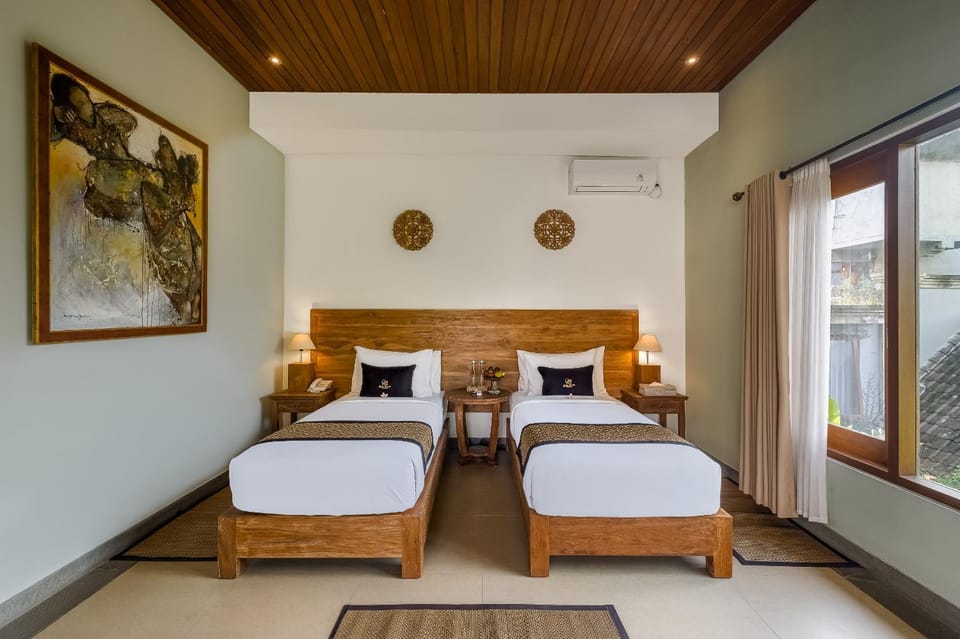 Bed, Bedroom, air conditioner