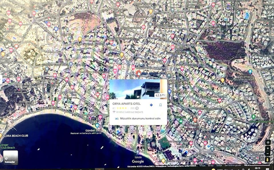 Bird's eye view, Location