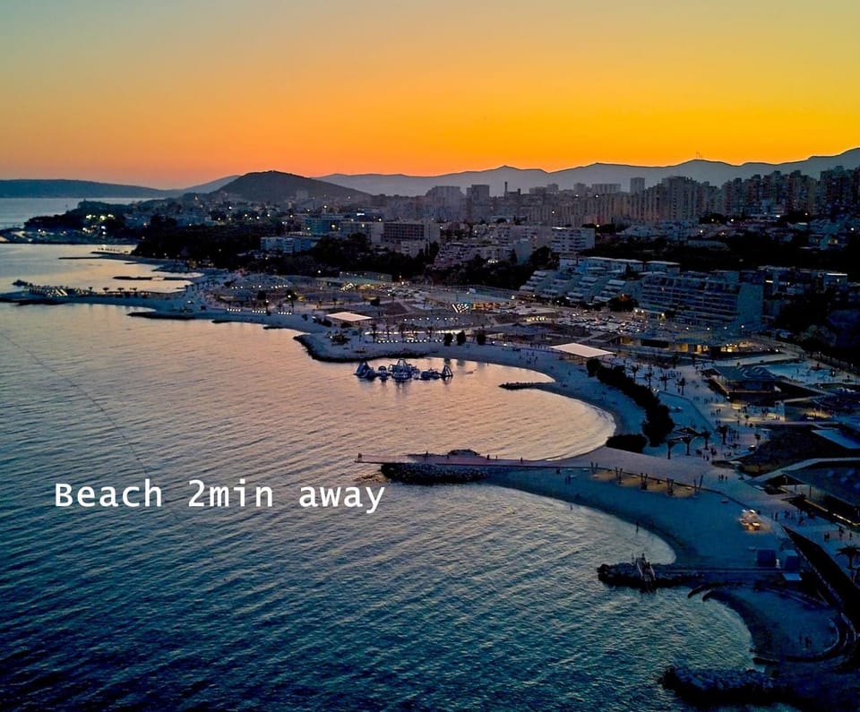 Natural landscape, Beach, Sunset