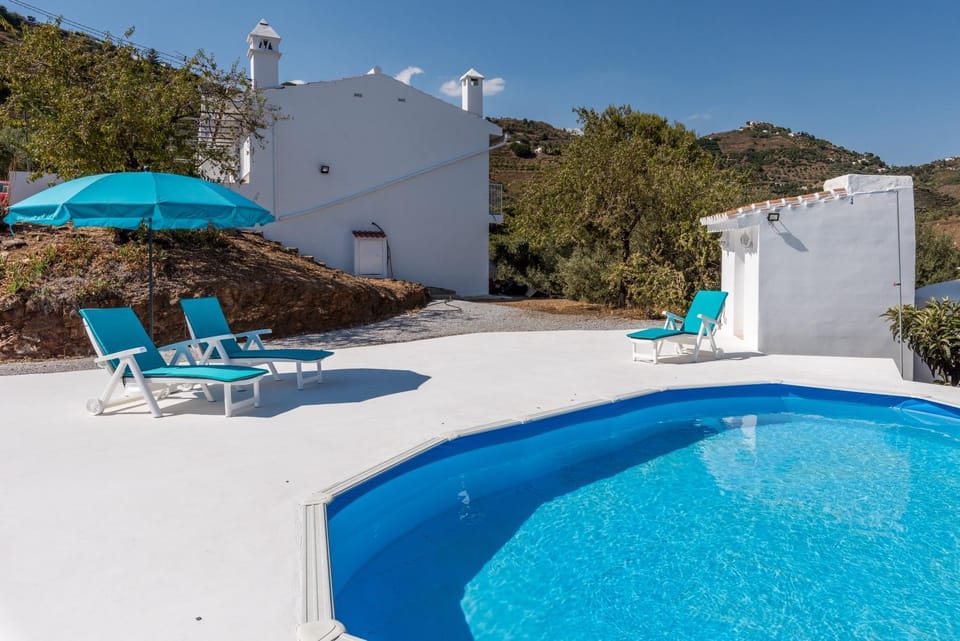 Property building, Living room, Swimming pool