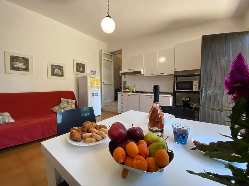 Kitchen or kitchenette, Living room, oven, stove