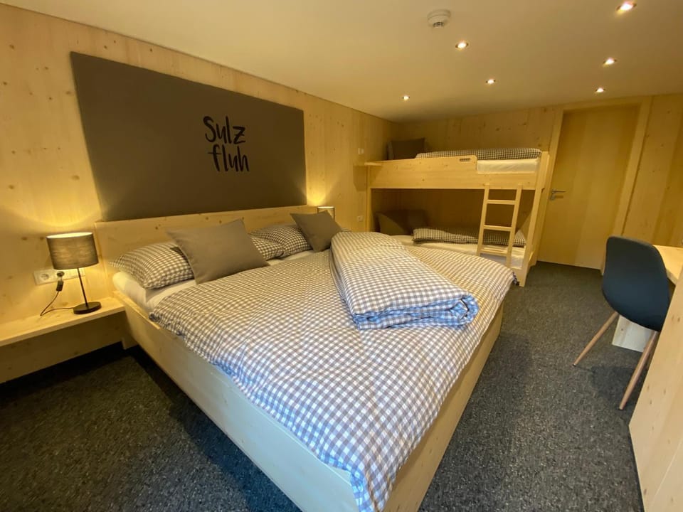 Bed, Photo of the whole room, Bedroom, bunk bed