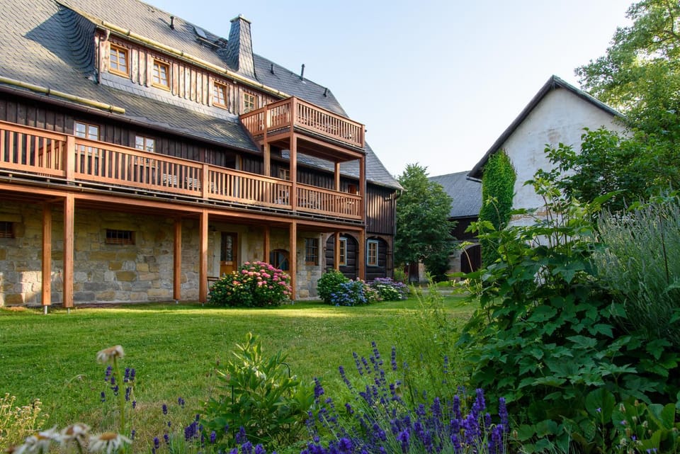 Property building, Garden