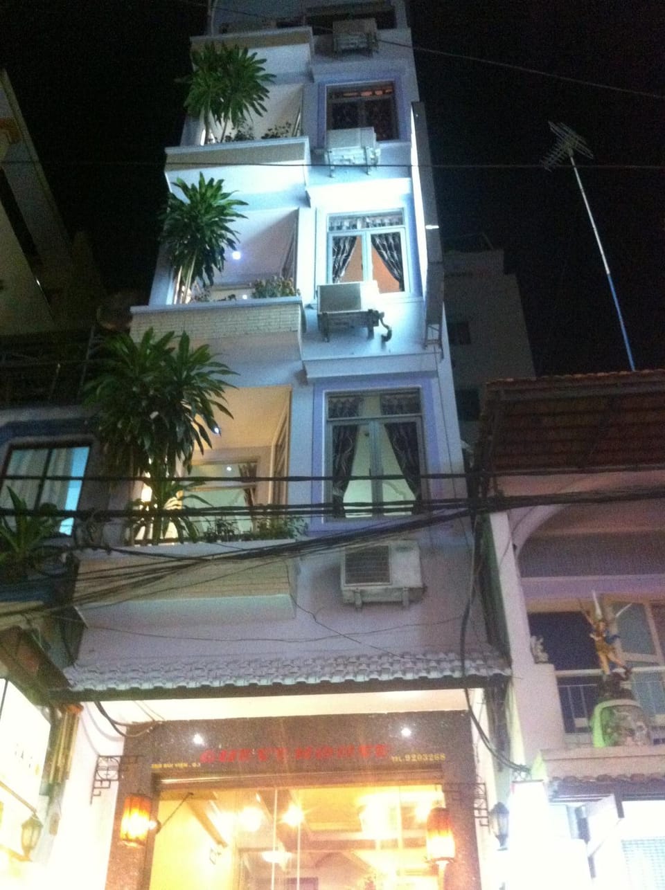 Property building, Night