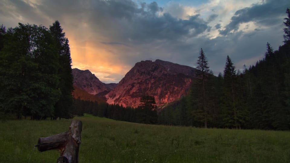 Mountain view, Sunrise