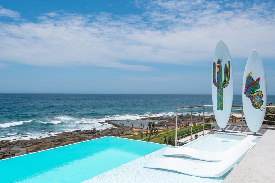 Pool view, Sea view, Swimming pool