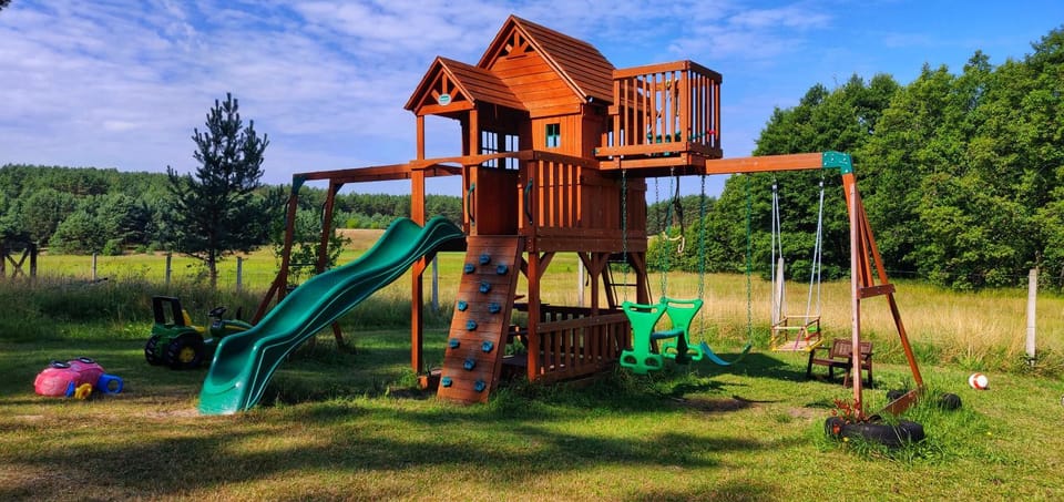 Spring, Day, Natural landscape, Children play ground, Garden, Garden view