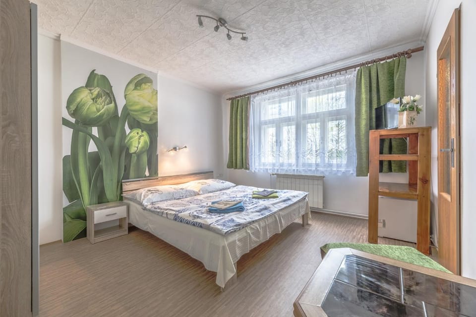 Bed, TV and multimedia, Photo of the whole room, Bedroom, towels, wardrobe