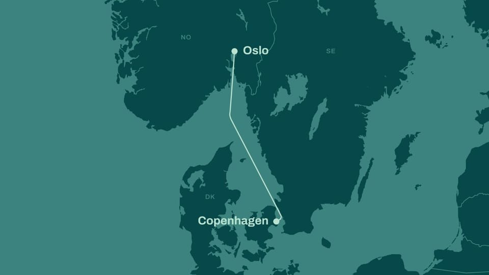 Go Nordic Cruiseline Ferry - Oslo to Copenhagen Docked boat in Oslo