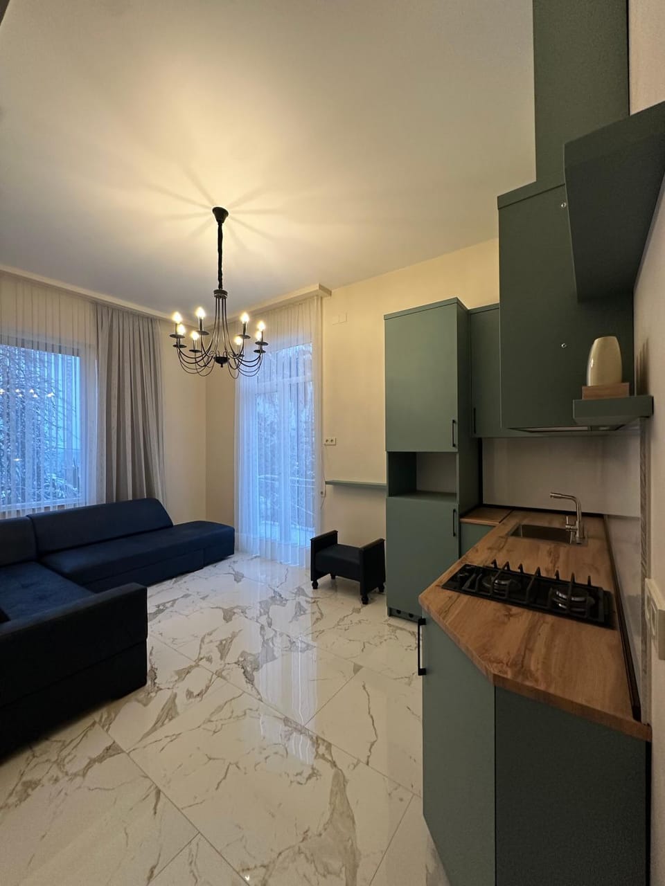 Kitchen or kitchenette, Seating area