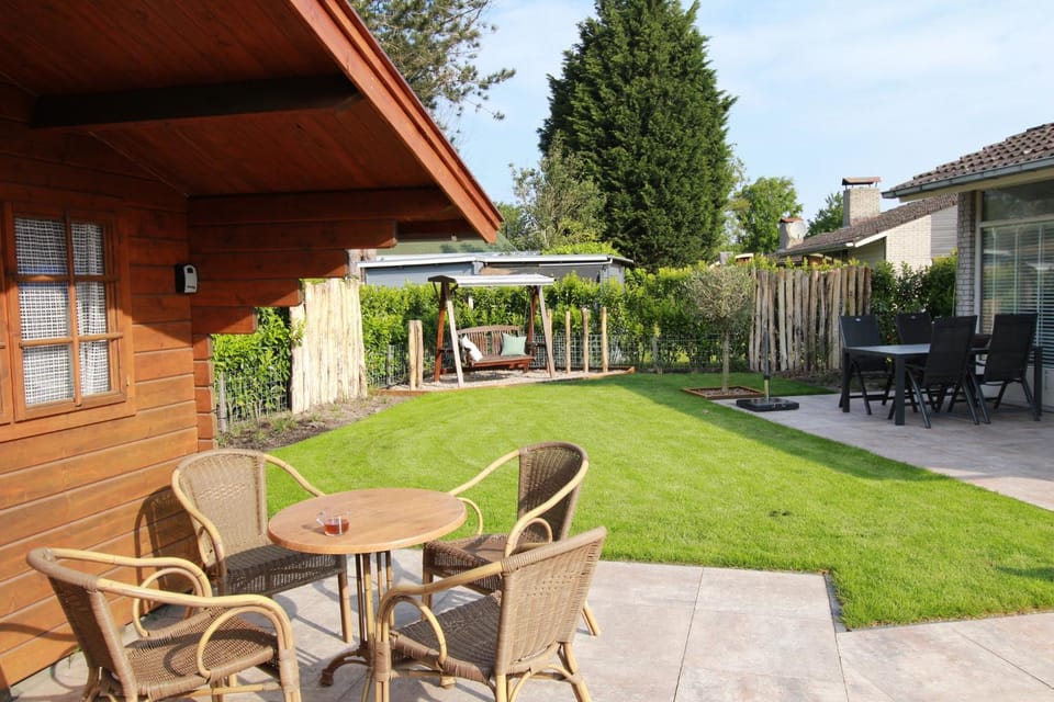 Property building, Patio, Garden, Garden view