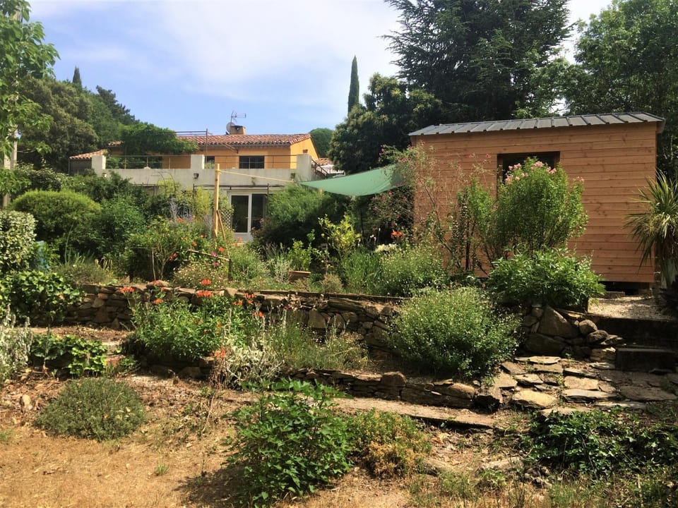 Property building, Garden, Garden view