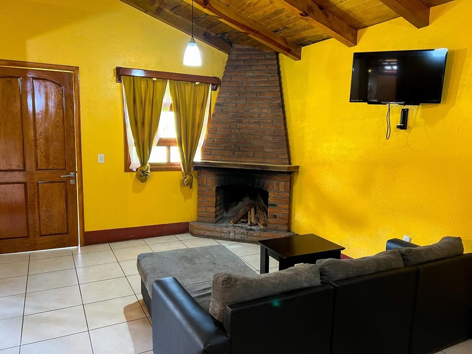 Communal lounge/ TV room, fireplace