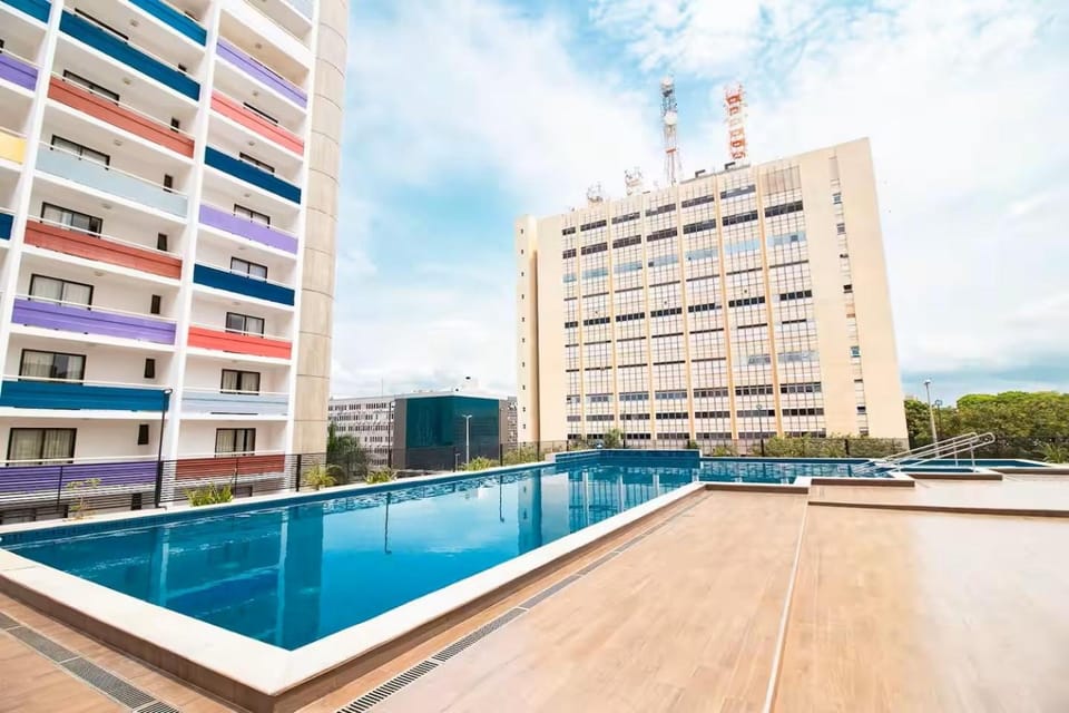 Pool view, Swimming pool