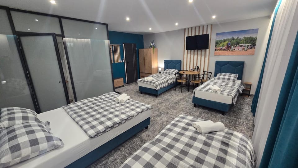 Bed, TV and multimedia, Coffee/tea facilities, Photo of the whole room, Bedroom, towels, wardrobe