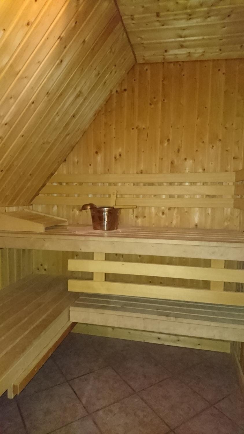 Sauna, Living room