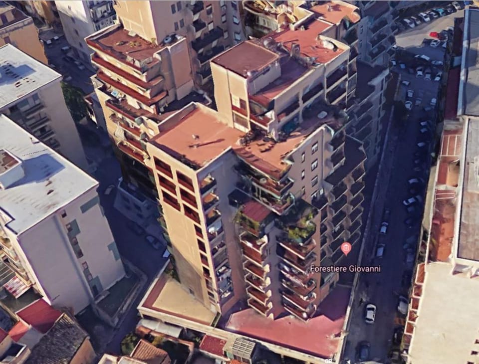 Property building, Bird's eye view, City view