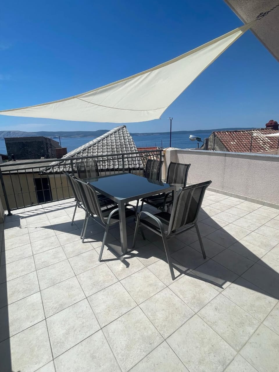 Patio, Balcony/Terrace, Dining area, Sea view