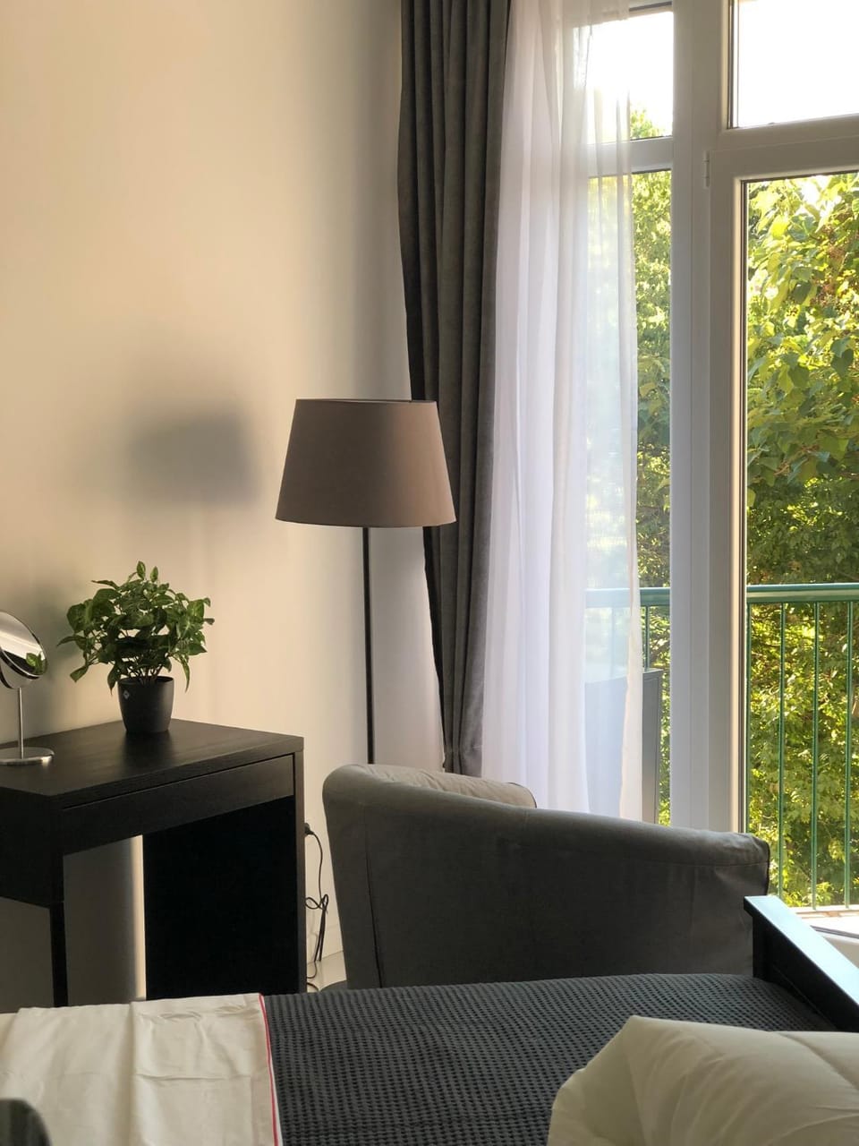 Seating area, Bedroom