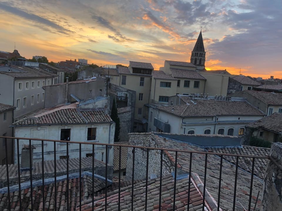 Balcony/Terrace, City view, Sunset