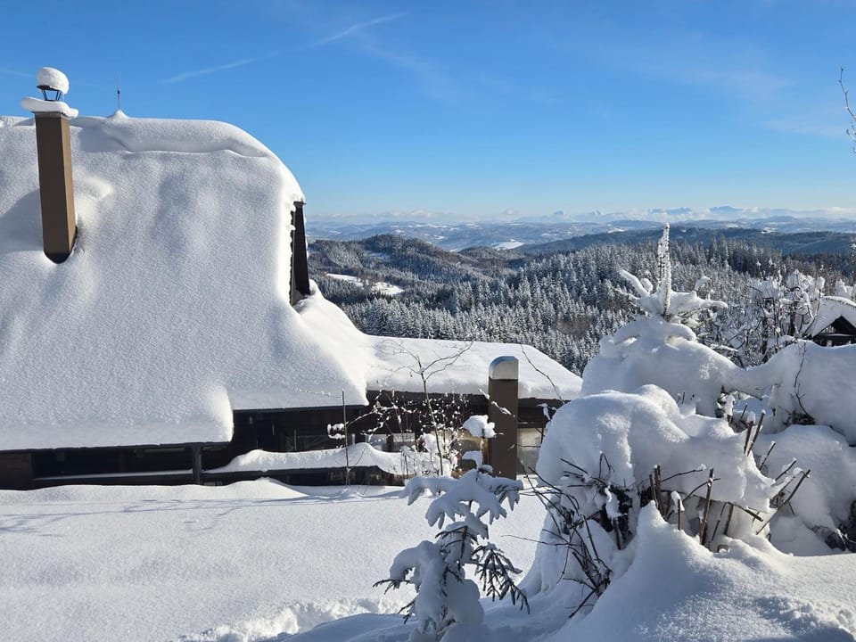 Winter, Mountain view