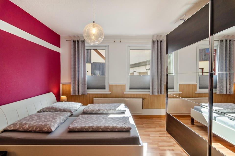 Property building, Living room, Bedroom