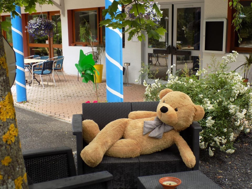 Property building, Patio