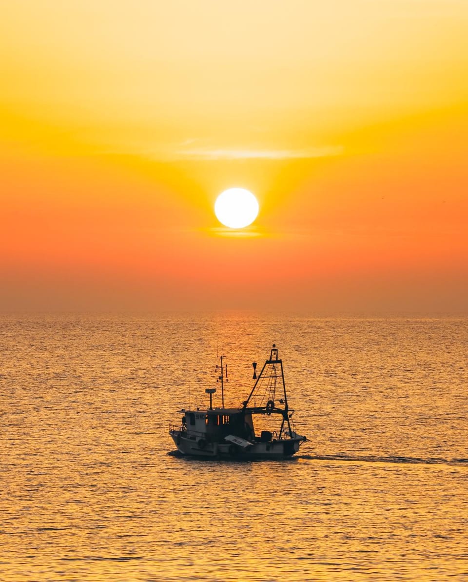 Sea view, Sunset