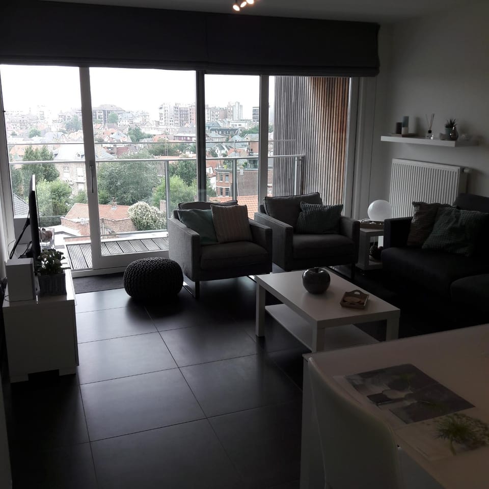 Living room, City view